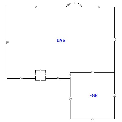 Building layout (traversing data) of this property