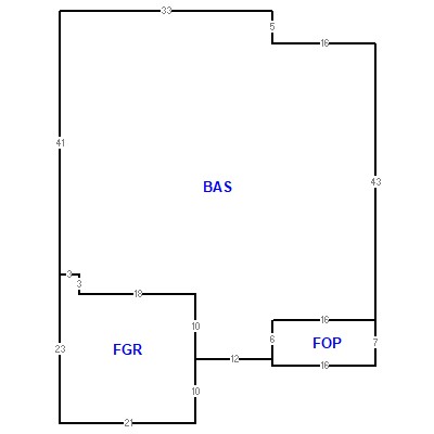 Building layout (traversing data) of this property