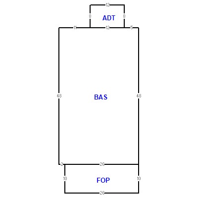 Building layout (traversing data) of this property