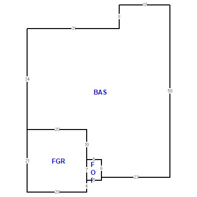 Building layout (traversing data) of this property