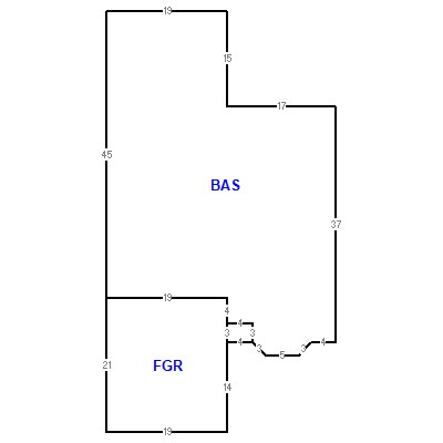 Building layout (traversing data) of this property