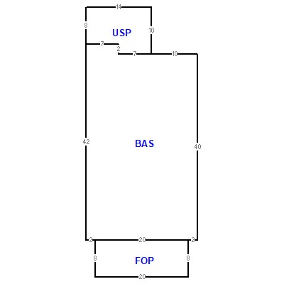 Building layout (traversing data) of this property