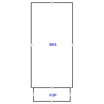 Building layout (traversing data) of this property