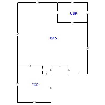 Building layout (traversing data) of this property