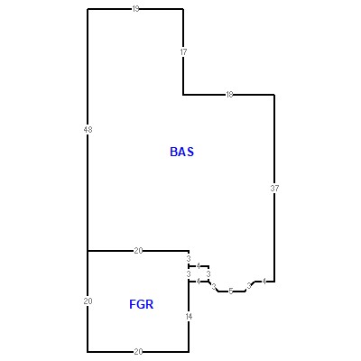 Building layout (traversing data) of this property