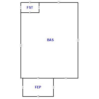 Building layout (traversing data) of this property