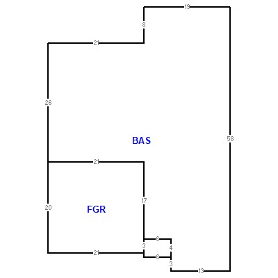 Building layout (traversing data) of this property