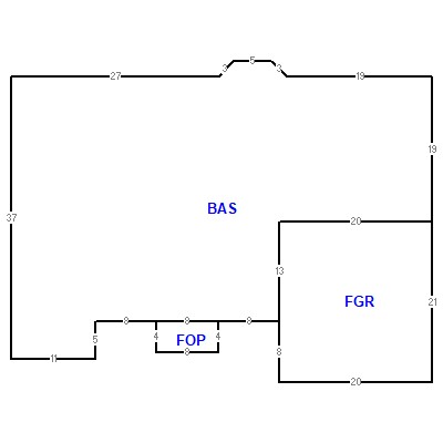 Building layout (traversing data) of this property