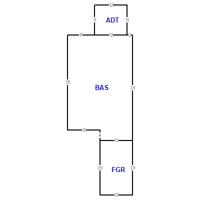 Building layout (traversing data) of this property
