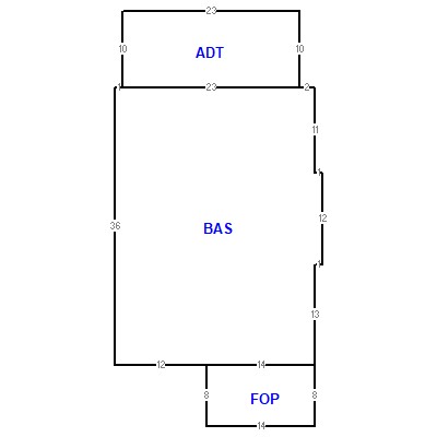 Building layout (traversing data) of this property
