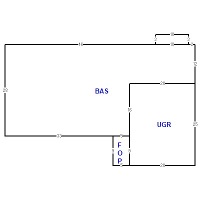 Building layout (traversing data) of this property