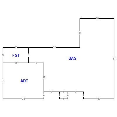 Building layout (traversing data) of this property