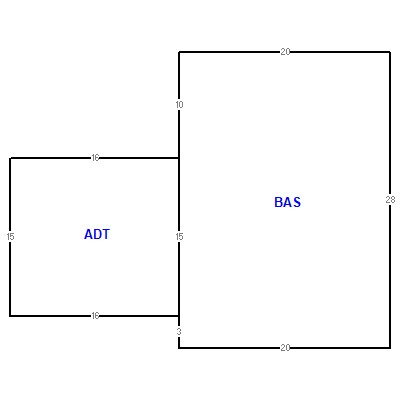 Building layout (traversing data) of this property