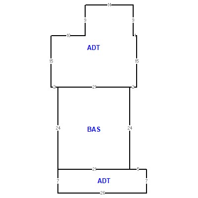 Building layout (traversing data) of this property
