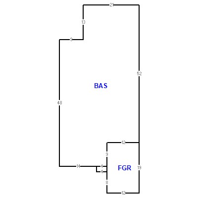 Building layout (traversing data) of this property