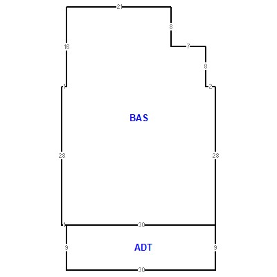 Building layout (traversing data) of this property