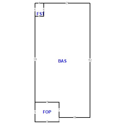 Building layout (traversing data) of this property