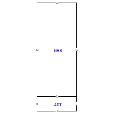 Building layout (traversing data) of this property
