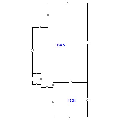 Building layout (traversing data) of this property