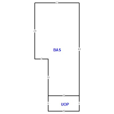 Building layout (traversing data) of this property
