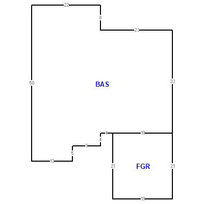 Building layout (traversing data) of this property