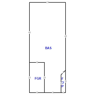 Building layout (traversing data) of this property