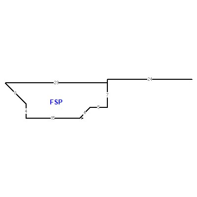 Building layout (traversing data) of this property