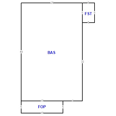 Building layout (traversing data) of this property