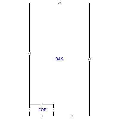 Building layout (traversing data) of this property