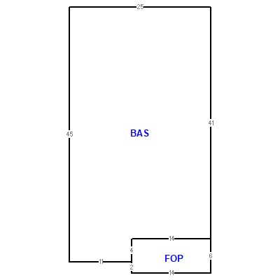 Building layout (traversing data) of this property