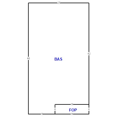 Building layout (traversing data) of this property