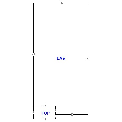 Building layout (traversing data) of this property
