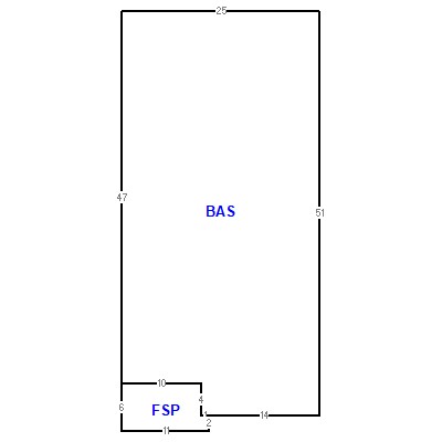 Building layout (traversing data) of this property