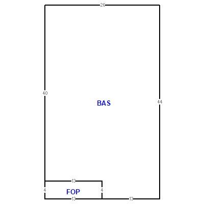 Building layout (traversing data) of this property