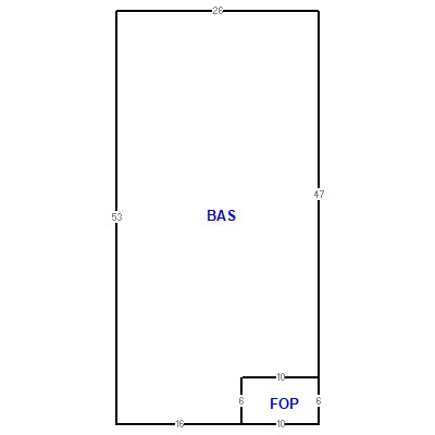 Building layout (traversing data) of this property