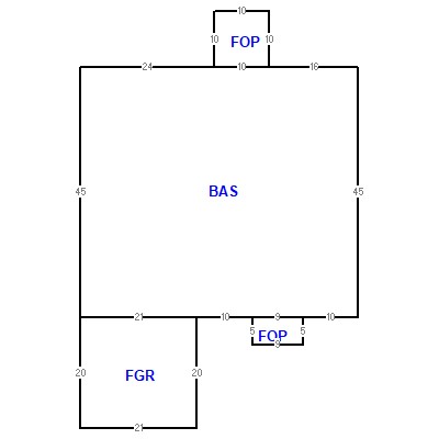 Building layout (traversing data) of this property