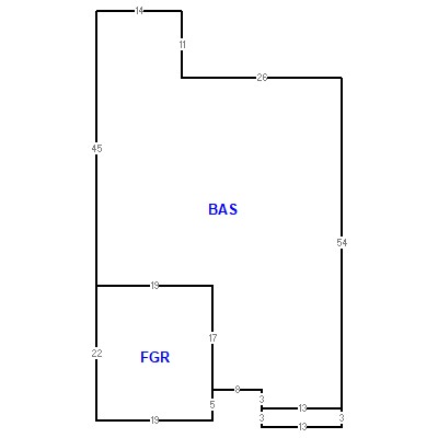Building layout (traversing data) of this property
