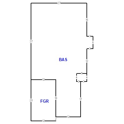 Building layout (traversing data) of this property