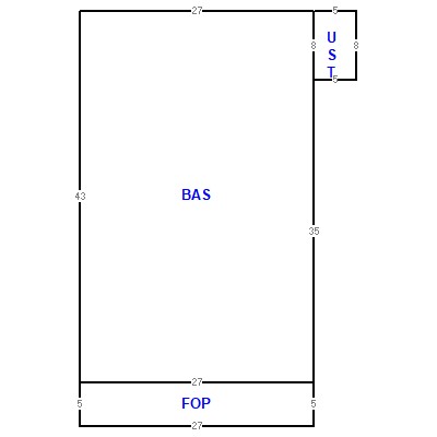 Building layout (traversing data) of this property