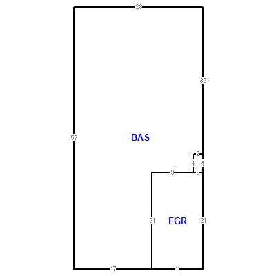 Building layout (traversing data) of this property