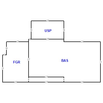 Building layout (traversing data) of this property