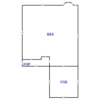 Building layout (traversing data) of this property