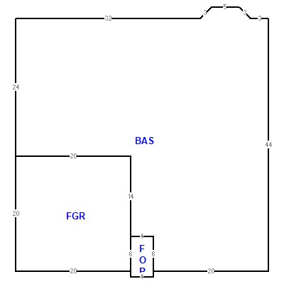 Building layout (traversing data) of this property