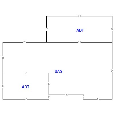 Building layout (traversing data) of this property