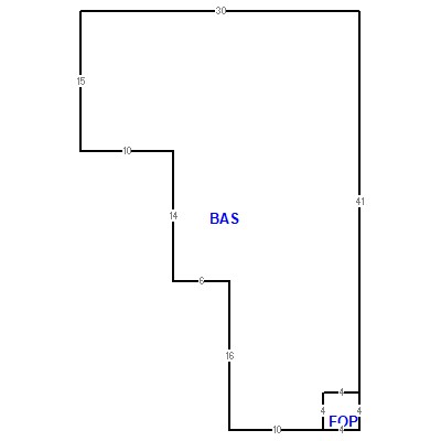 Building layout (traversing data) of this property