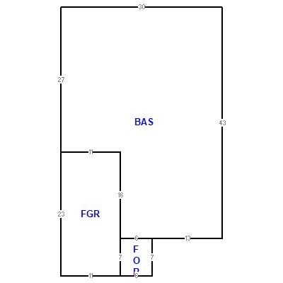 Building layout (traversing data) of this property