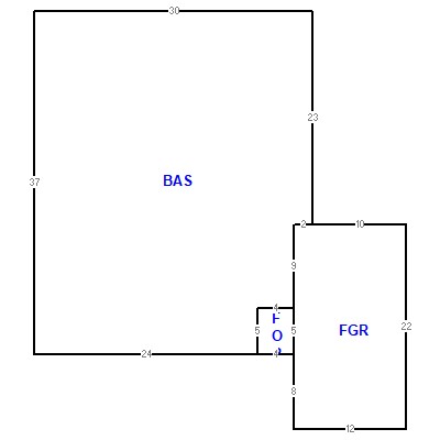 Building layout (traversing data) of this property