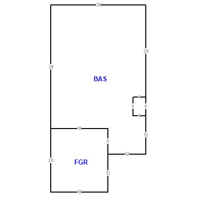 Building layout (traversing data) of this property