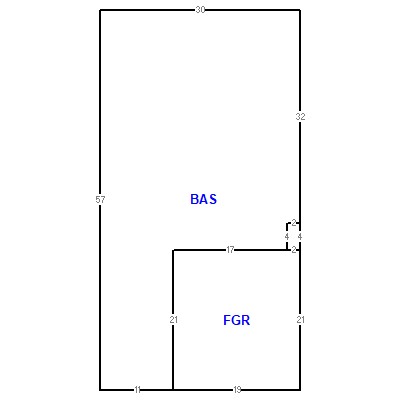 Building layout (traversing data) of this property