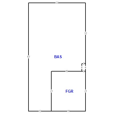 Building layout (traversing data) of this property